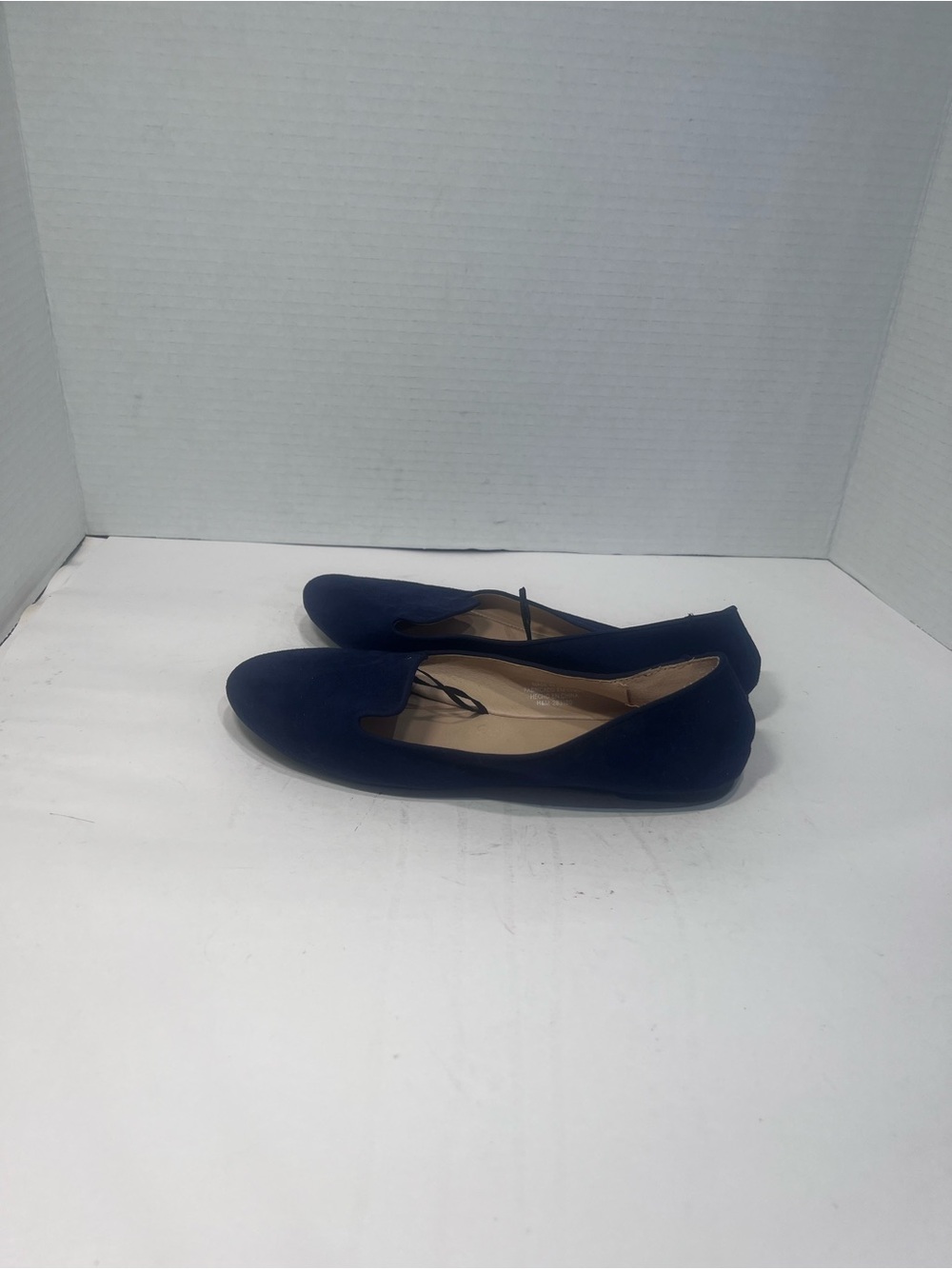 H&M Navy Suede Ballet Flats
